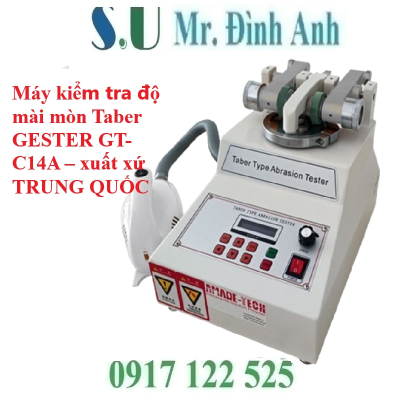 Máy thí nghiệm độ mài mòn Taber — Xuất xứ USA, Chuẩn QC & R&D