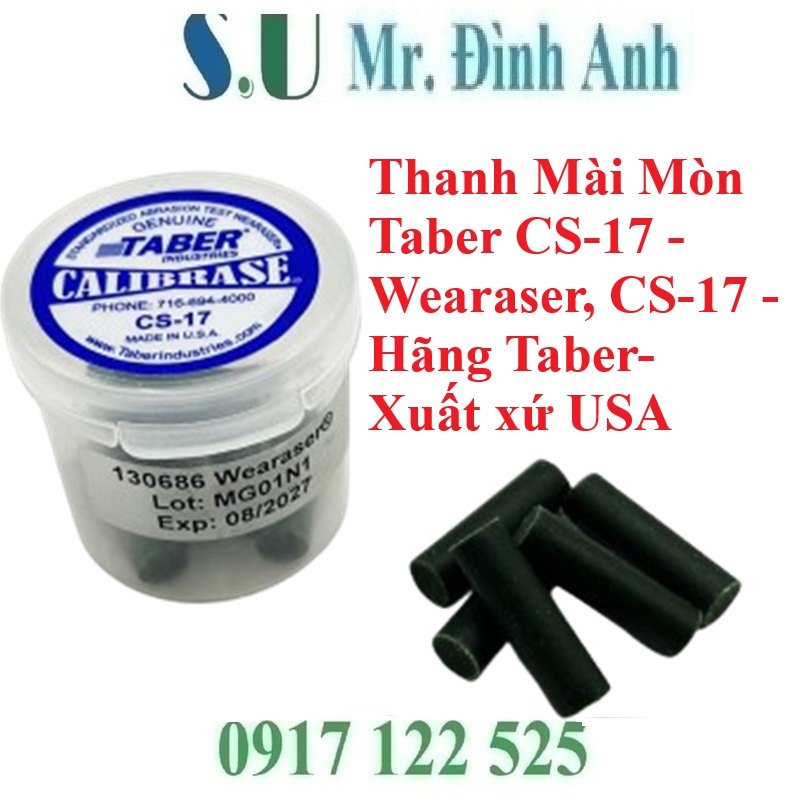Thanh Mài CS-17 Taber: Bộ 10 Thanh Chất Lượng Cao Từ Mỹ