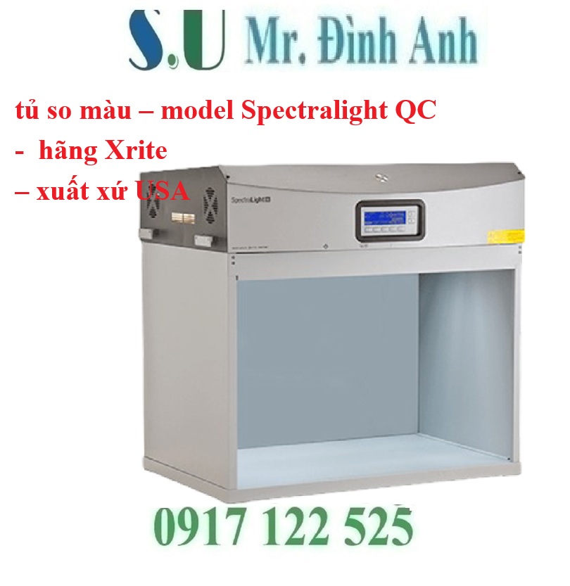 Tủ So Màu SpectraLight QC – Chuẩn Vàng Cho Vải, Sơn & Mực In